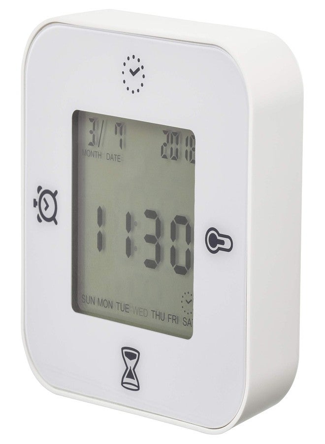 IKEA (イケア) IKEA KLOCKIS Clock Thermometer Alarm Timer White - Image 1